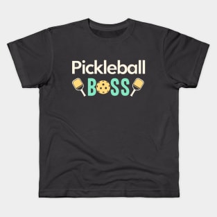 Pickleball Boss Kids T-Shirt